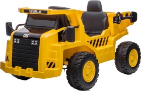 CAT+Dump+Truck+Ride+On+-+12V+Yellow