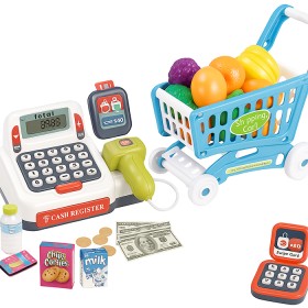 Wonder-Co-Play-Blue-Trolley-Register-Set on sale