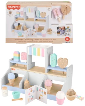Fisher-Price+Wood+Ice+Cream+Shop