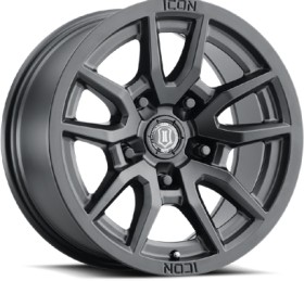 Icon+Alloys+Vector+6+-+17x8.5+Satin+Black