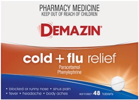 Demazin+Cold+%2B+Flu+Relief+48+Tablets