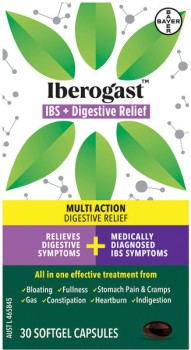 Iberogast+IBS+%2B+Digestive+Relief+30+Soft+Gel+Capsules