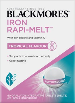Blackmores+Iron+Rapi-Melt+Tropical+Flavour+60+Melts