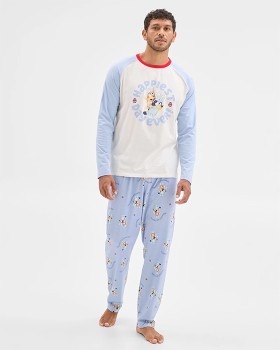 Family+Matching+Australian+Cotton+Easter+Mens+Pyjama+Set+-+Bluey
