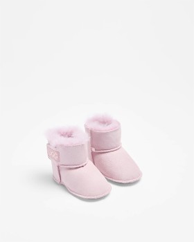 UGG+Baby+Sheepskin+and+Leather+Slipper+Boot+-+Pink