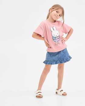 Miffy-Short-Sleeve-Textured-T-Shirt on sale