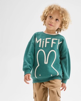 Miffy+Australian+Cotton+Blend+Crew+Neck+Sweat+Top