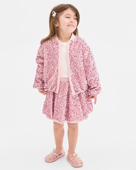 Sequin-Long-Sleeve-Bomber-Jacket on sale