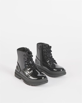 Younger%2FOlder+Girls+Lace+Up+Boots