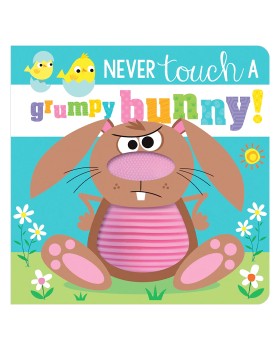 Never-Touch-a-Grumpy-Bunny-by-Rosie-Greening-Book on sale