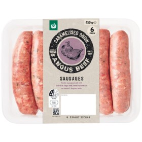 Woolworths+Premium+Butcher+Style+Sausage+Varieties+450-500g