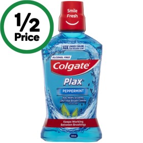 Colgate+Plax+Peppermint+Mouthwash+500ml