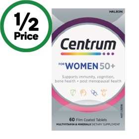 Centrum+For+Women+50%2B+Tablets+Pk+60%7E