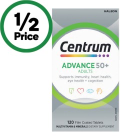 Centrum-Advance-50-Tablets-Pk-120 on sale