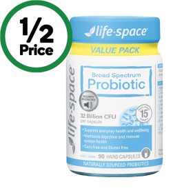 Life-Space-Broad-Spectrum-Probiotic-Capsules-Pk-90 on sale
