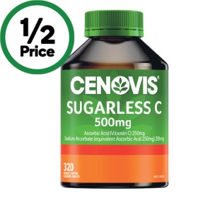 Cenovis+Sugarless+Vitamin+C+500mg+Tablets+Pk+320%7E