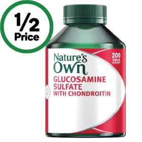 Nature%26rsquo%3Bs+Own+Glucosamine+Sulfate+with+Chondroitin+Tablets+For+Joints+Pk+200%7E