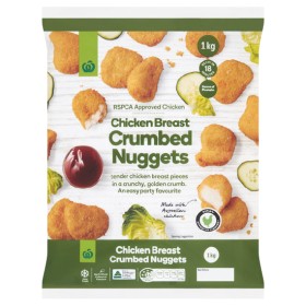 Woolworths-Crumbed-Chicken-Breast-Tenders-or-Nuggets-1-kg-From-the-Freezer on sale