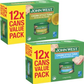 John-West-Tuna-Tempters-Pk-12-x-95g on sale