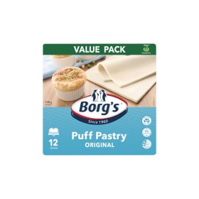 Borg%26rsquo%3Bs+Puff+Pastry+1.9+kg+Pk+12+%26ndash%3B+From+the+Freezer