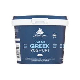Chris-Heritage-Pot-Set-Greek-Yoghurt-2-kg-From-the-Fridge on sale