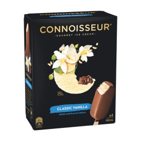 Connoisseur+Ice+Cream+Sticks+360-400ml+Pk+4-6