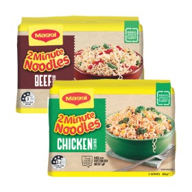 Maggi-2-Minute-Noodle-345-395g-Pk-5 on sale