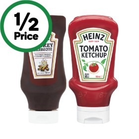 Heinz+Ketchup+or+Smokey+BBQ+Sauce+500ml