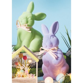 Easter-Faux-Moss-Bunny-Small-Assorted on sale