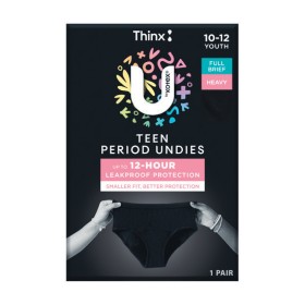 U-by-Kotex-Teen-Reusable-Period-Underwear-Size-10-14 on sale
