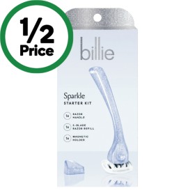 Billie+Sparkle+Razor+Blade+Starter+Kit