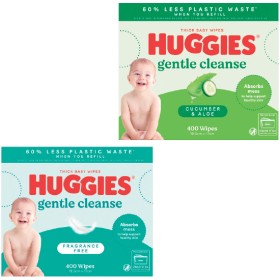 Huggies+Baby+Wipes+Pk+400