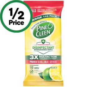 Pine+O+Cleen+Disinfectant+Wipes+Pk+110