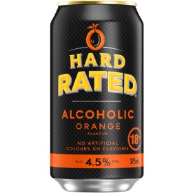 Hard-Rated-Orange-Cans-10x375mL on sale