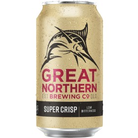 Great-Northern-Super-Crisp-Block-Cans-30x375mL on sale
