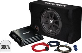 Kicker-Kick-Pack-12-Comp-Downfiring-Sub-Matching-Amplifier on sale