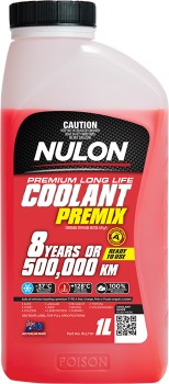 Nulon-Coolant-Long-Life-Premix-Red-1L on sale