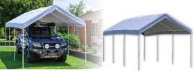Streetwize+Deluxe+Waterproof+Carport+3M+X+6M