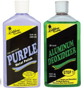 California+Custom+Purple+Metal+Polish+355mL+%26amp%3B+Aluminium+Deoxidiser+355mL