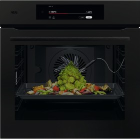 AEG+60cm+9000+Series+SenseCook+PYROLUXE%26trade%3B+Multifunction+21+Oven