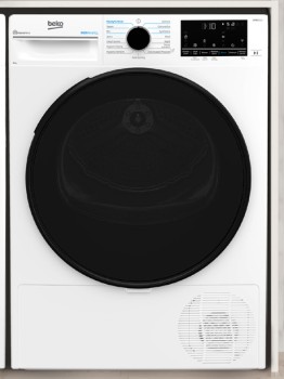 Beko-9kg-Sensor-Controlled-Wi-Fi-Connected-Heat-Pump-Tumble-Dryer-with-Steam on sale