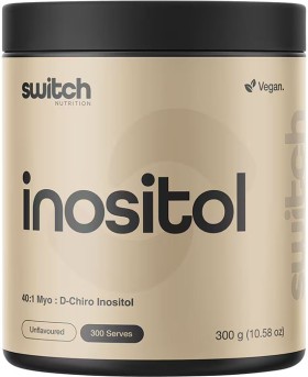 Switch+Nutrition+Inositol+40%3A1+MYO+%3A+D-Chiro+Inositol+Powder+300g