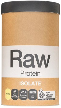 Amazonia-Raw-Protein-Isolate-Vanilla-1kg on sale