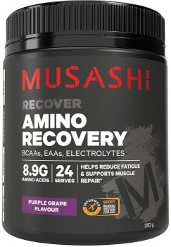 Musashi+Amino+Recovery+Powder+Purple+Grape+350g
