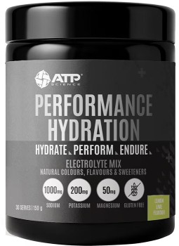 ATP+Science+Performance+Hydration+Electrolyte+Mix+Lemon+Lime+150g