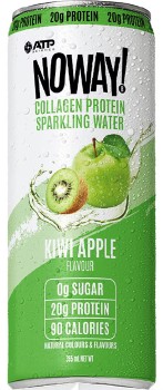 ATP-Science-Noway-Collagen-Protein-Water-Sparkling-Water-Kiwi-Apple-355ml on sale