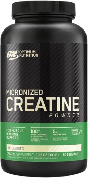 Optimum+Nutrition+Micronized+Creatine+Monohydrate+Powder+300g
