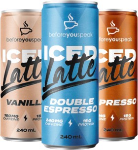 Beforeyouspeak-Iced-Latte-240ml-Varieties on sale