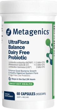 Metagenics+UltraFlora+Balance+Dairy+Free+Probiotic+60+Capsules