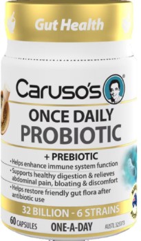 Carusos+Once+Daily+Probiotic+60+Capsules